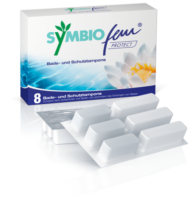 Symbiofem® Protect - Produktabbildung mit Tampon - PZN 03203063