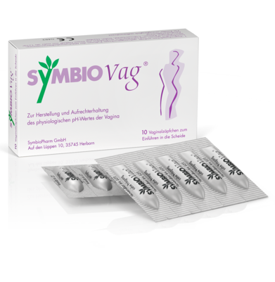 SymbioVag® - Produktabbildung mit Blister - PZN 01679092