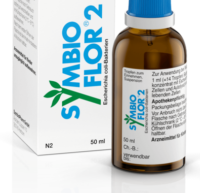 Symbioflor 2 N2 1 x 50 ml - Produktabbildung von vorne mit Flasche - PZN 00996100