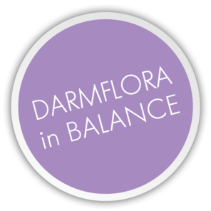 Button Darmflora in Balance.